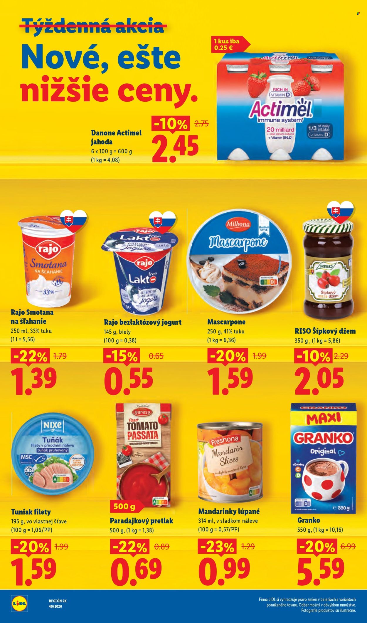 Leták Lidl - 28.9.2026 - 4.10.2026. Strana 6