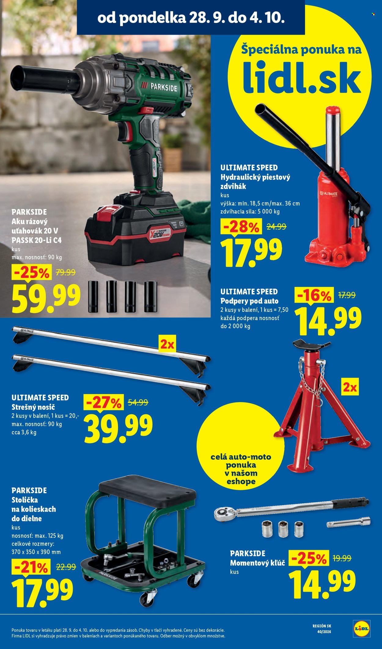 Leták Lidl - 28.9.2026 - 4.10.2026. Strana 11