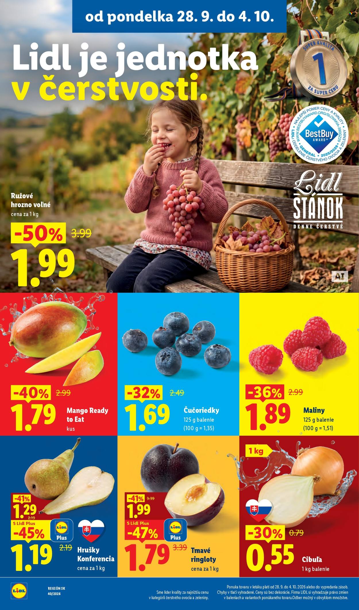 Leták Lidl - 28.9.2026 - 4.10.2026. Strana 12