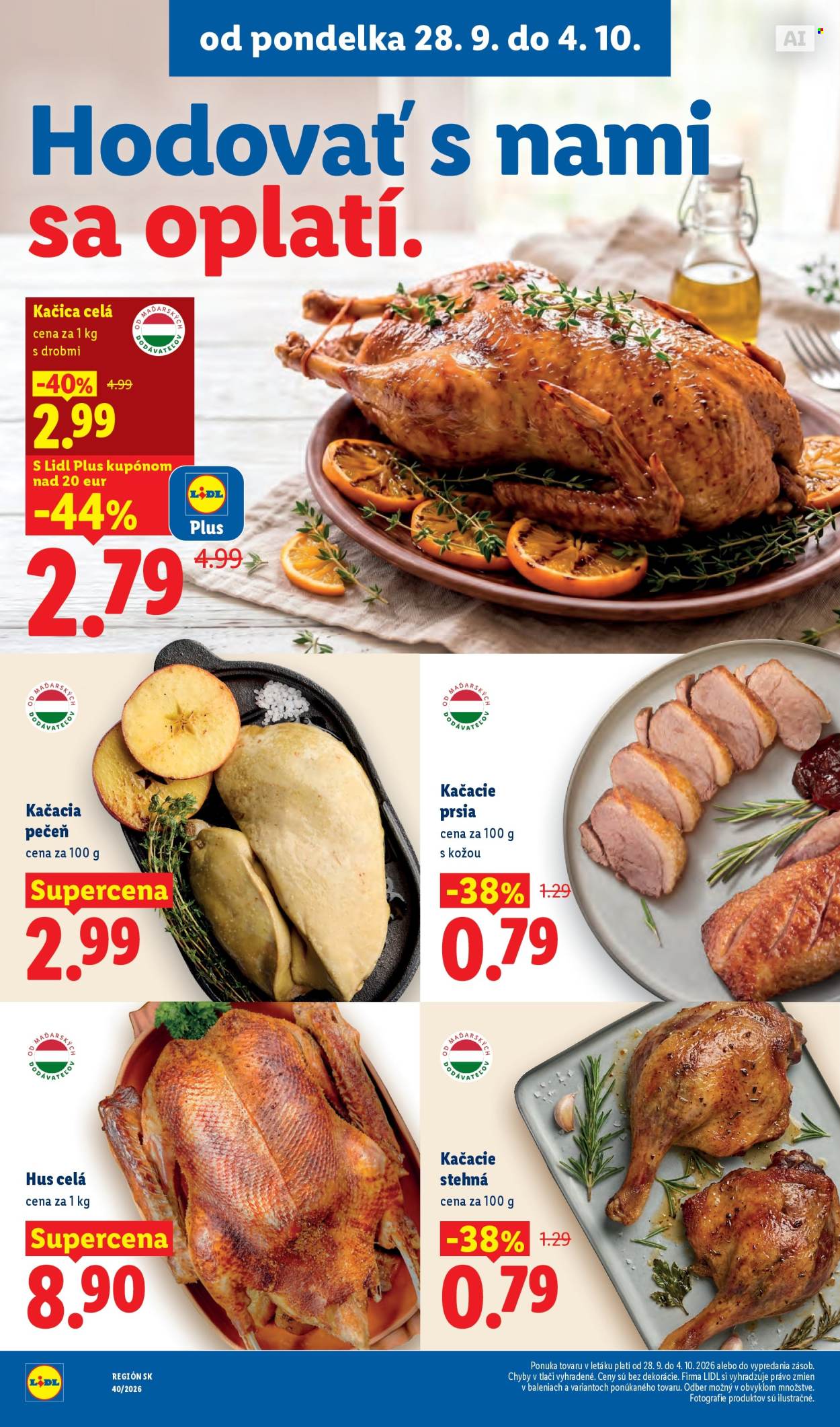 Leták Lidl - 28.9.2026 - 4.10.2026. Strana 16