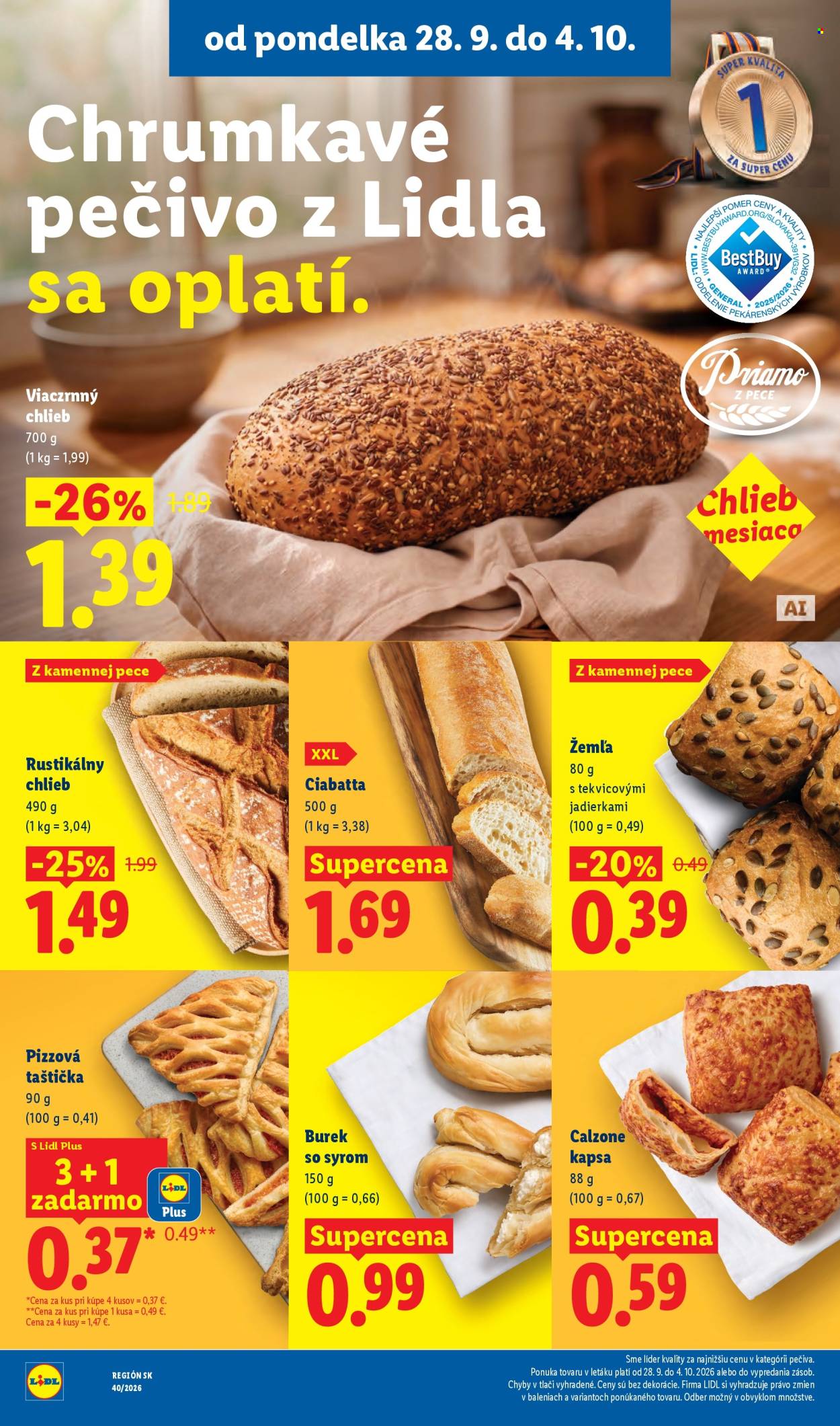 Leták Lidl - 28.9.2026 - 4.10.2026. Strana 18