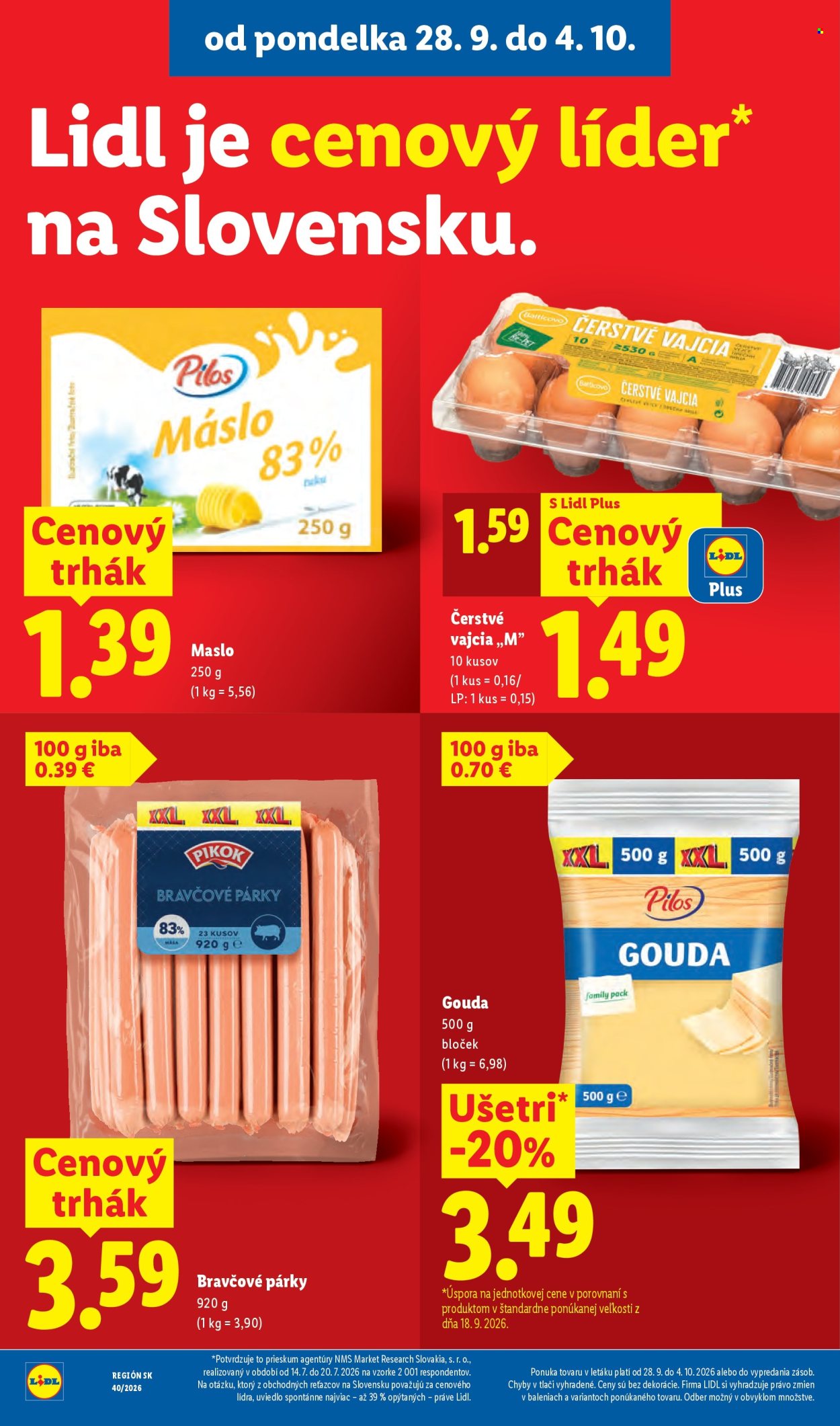 Leták Lidl - 28.9.2026 - 4.10.2026. Strana 20