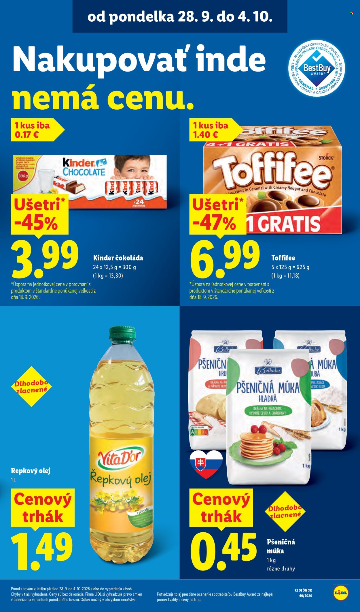 Leták Lidl - 28.9.2026 - 4.10.2026. Strana 21