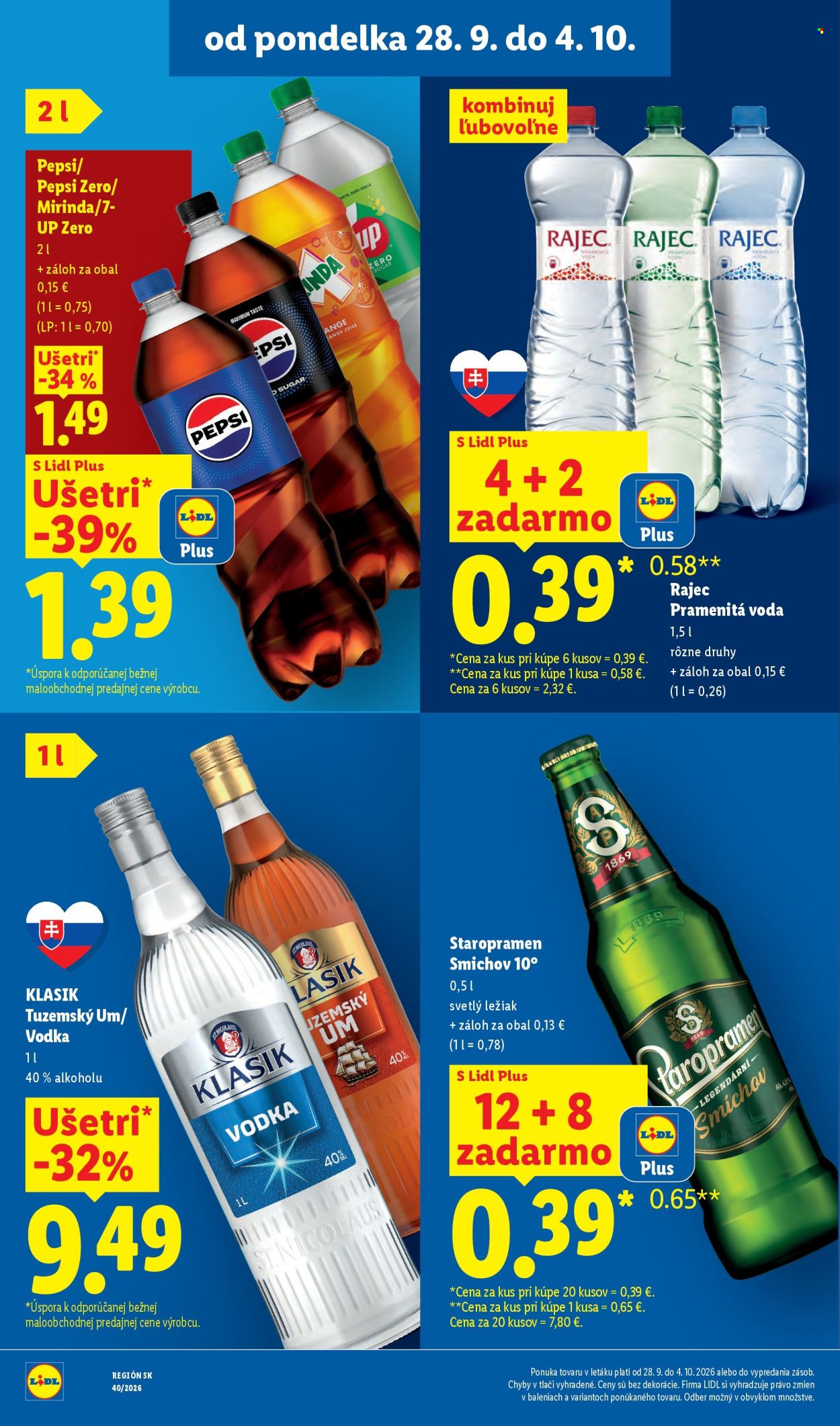 Leták Lidl - 28.9.2026 - 4.10.2026. Strana 22