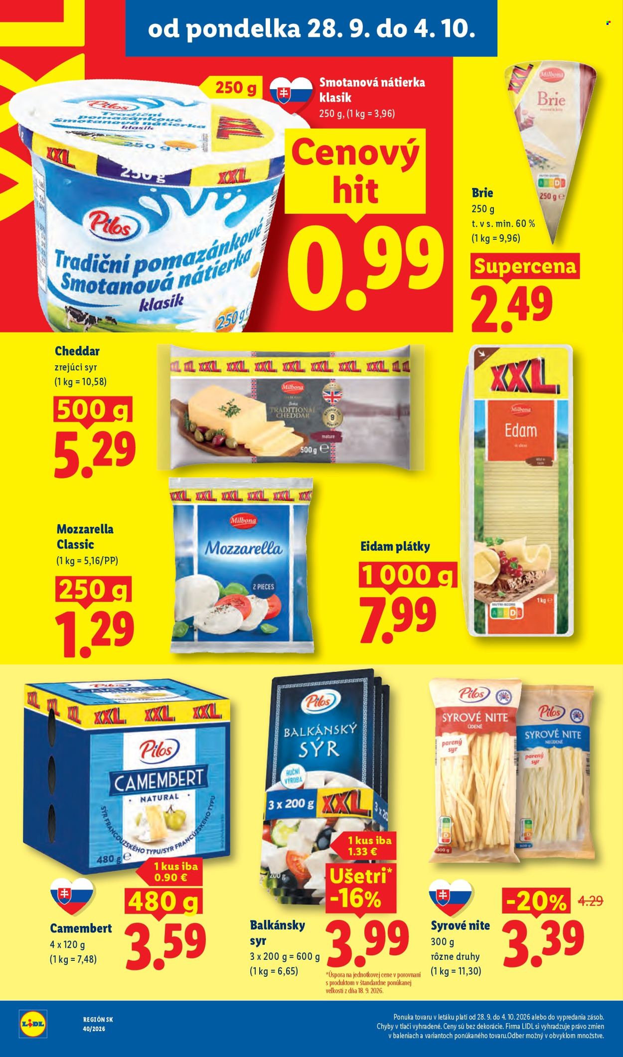 Leták Lidl - 28.9.2026 - 4.10.2026. Strana 26