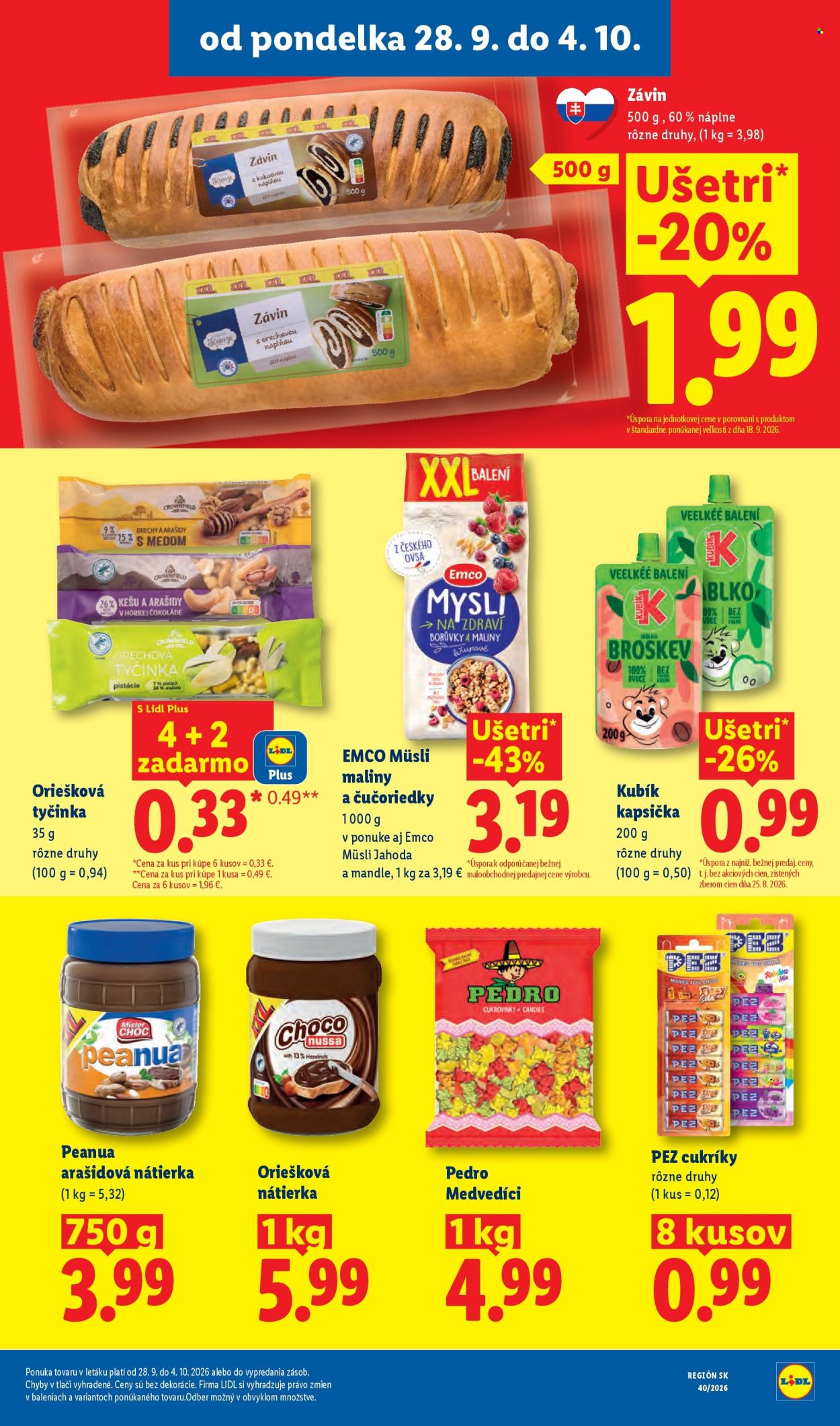 Leták Lidl - 28.9.2026 - 4.10.2026. Strana 31