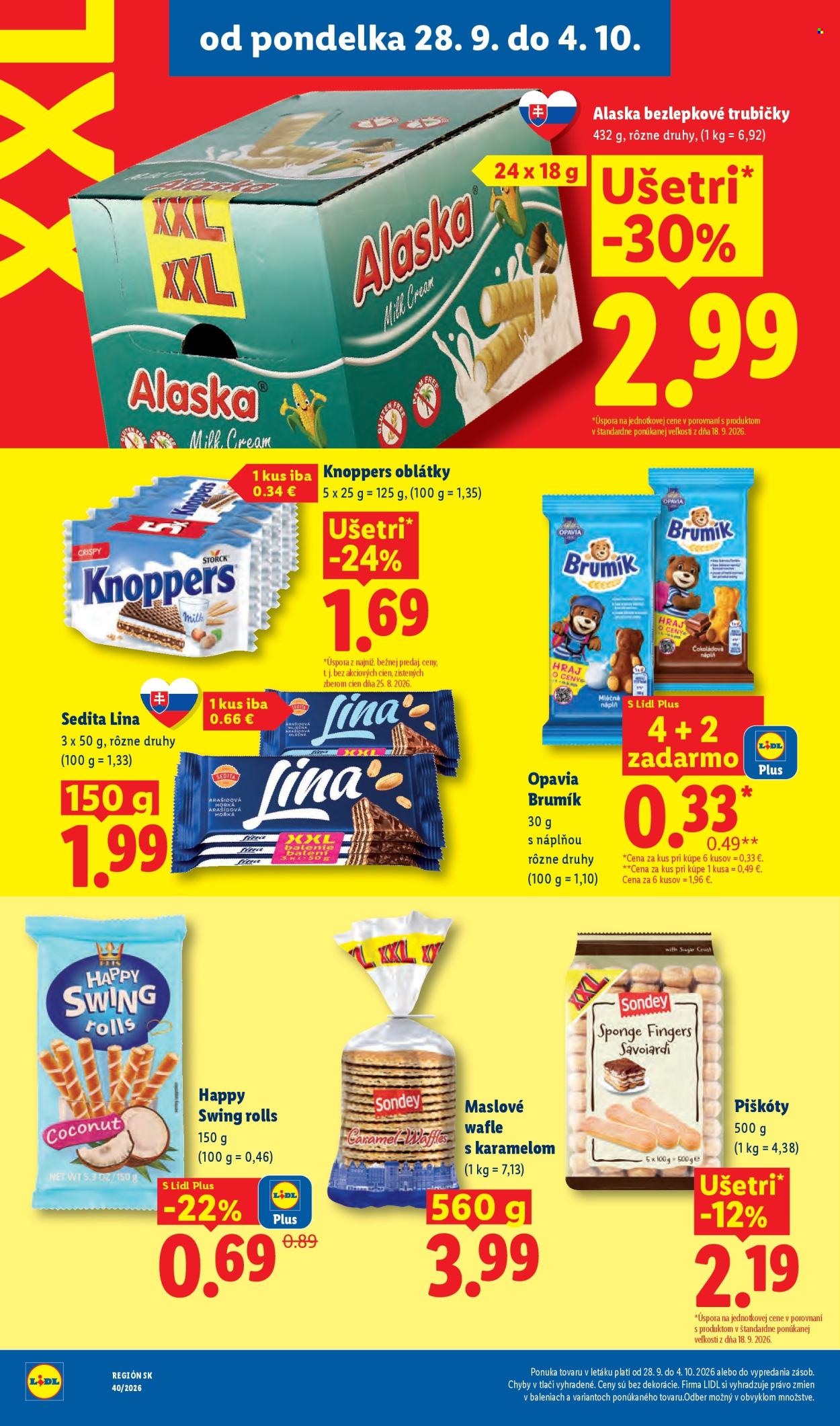 Leták Lidl - 28.9.2026 - 4.10.2026. Strana 32