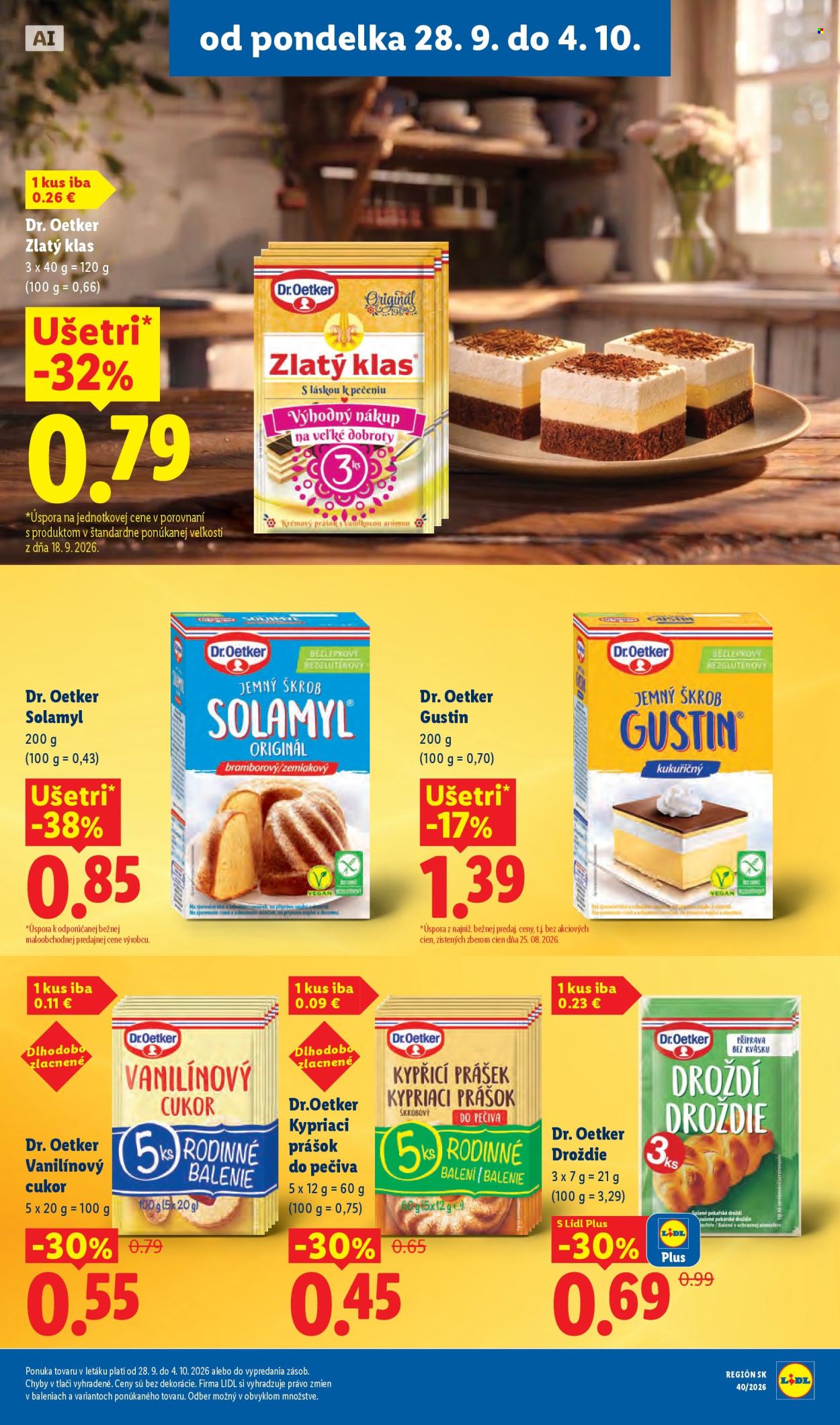 Leták Lidl - 28.9.2026 - 4.10.2026. Strana 43