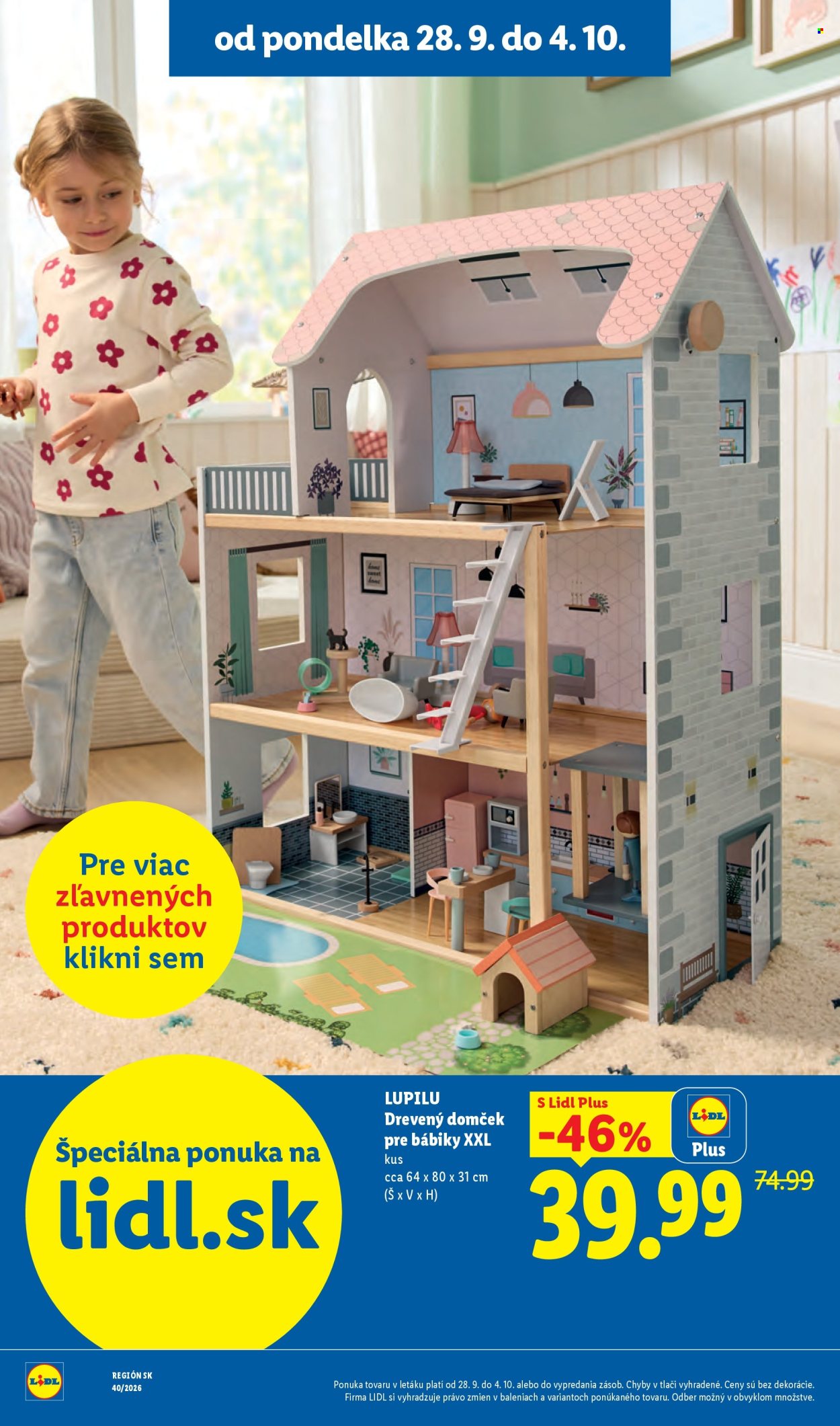 Leták Lidl - 28.9.2026 - 4.10.2026. Strana 52