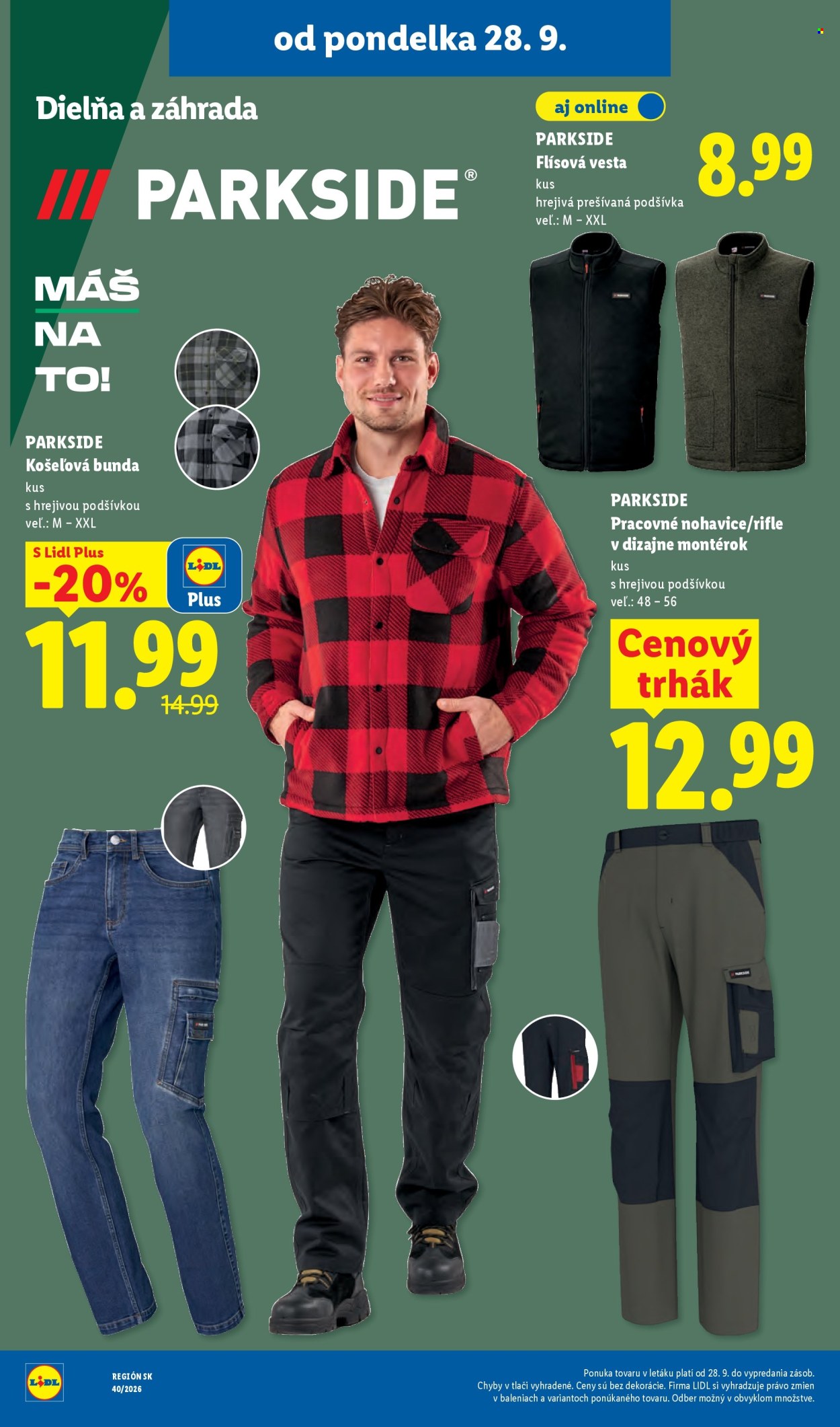 Leták Lidl - 28.9.2026 - 4.10.2026. Strana 54