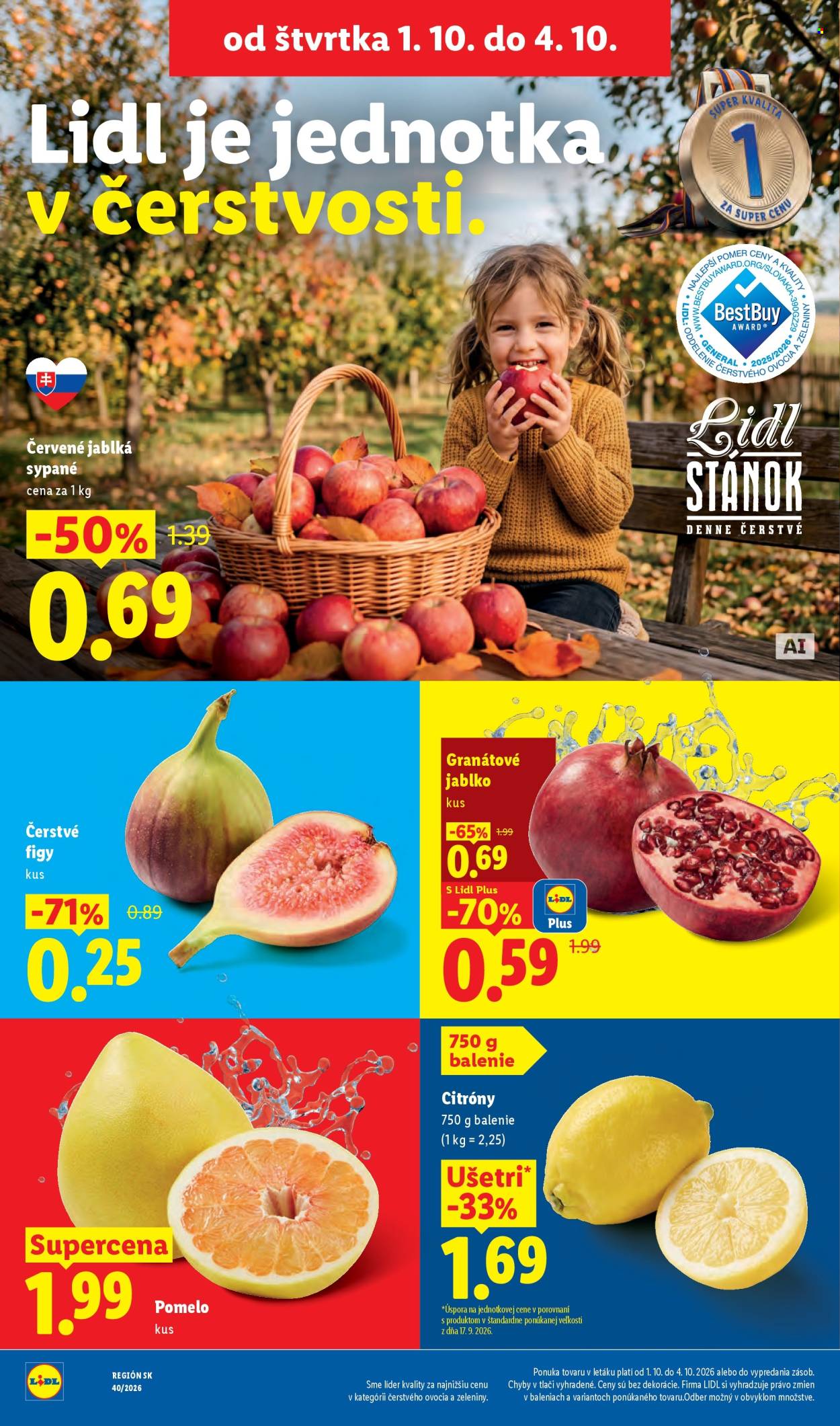 Leták Lidl - 28.9.2026 - 4.10.2026. Strana 66