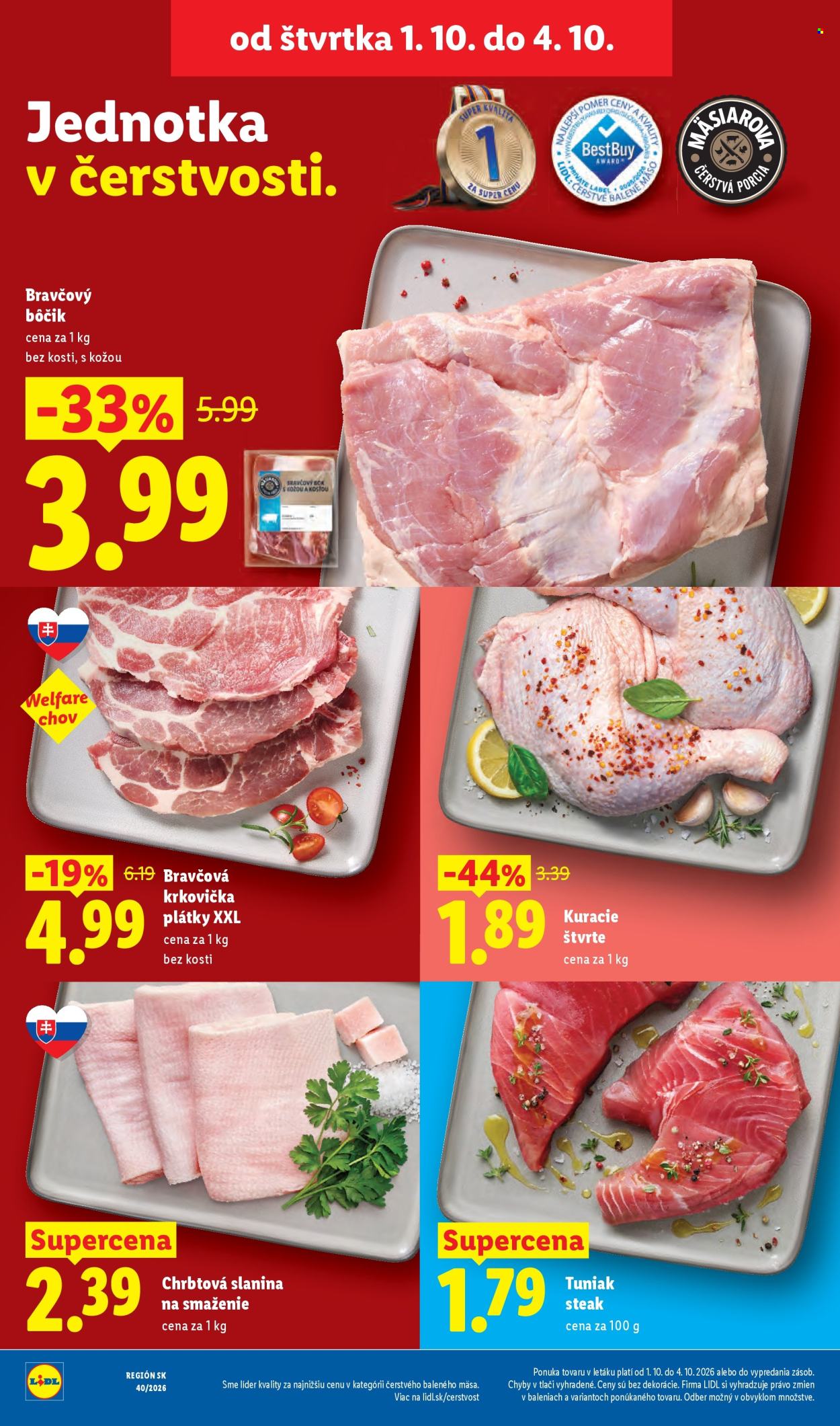 Leták Lidl - 28.9.2026 - 4.10.2026. Strana 68