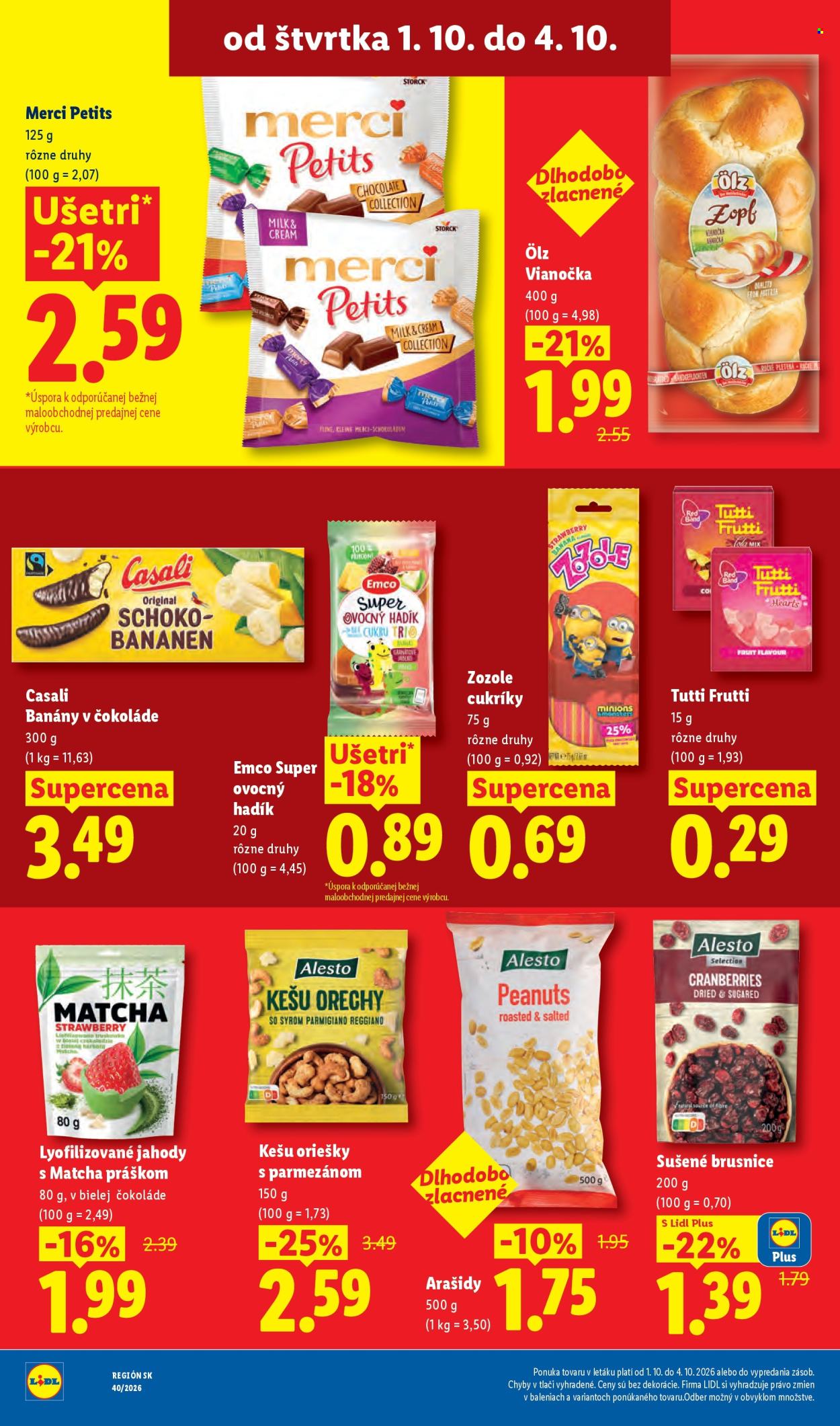 Leták Lidl - 28.9.2026 - 4.10.2026. Strana 77