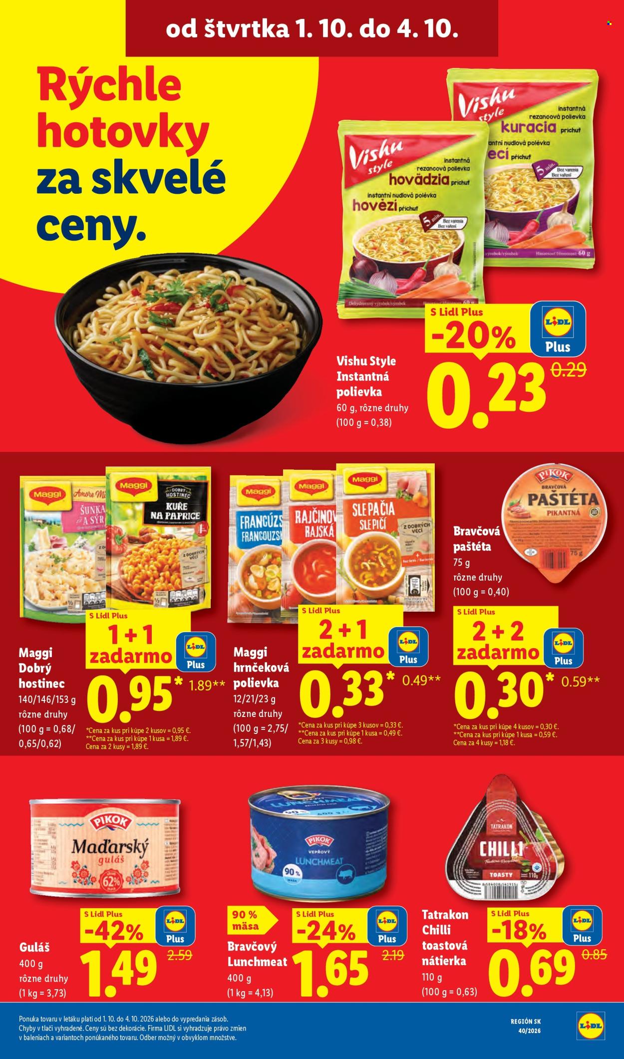 Leták Lidl - 28.9.2026 - 4.10.2026. Strana 78