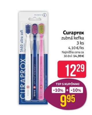 Curaprox zubná kefka 3 ks