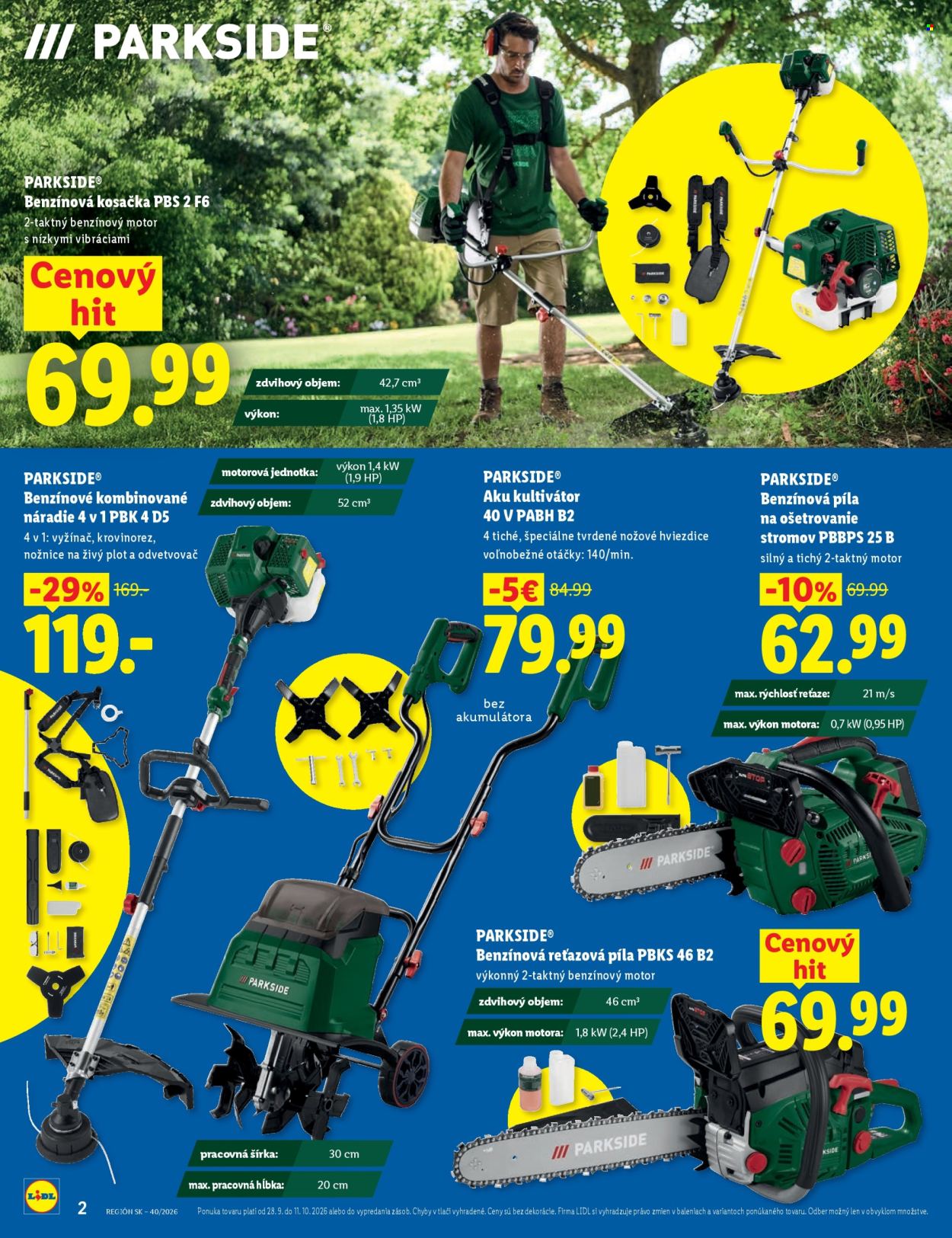 Leták Lidl - 28.9.2026 - 11.10.2026. Strana 2