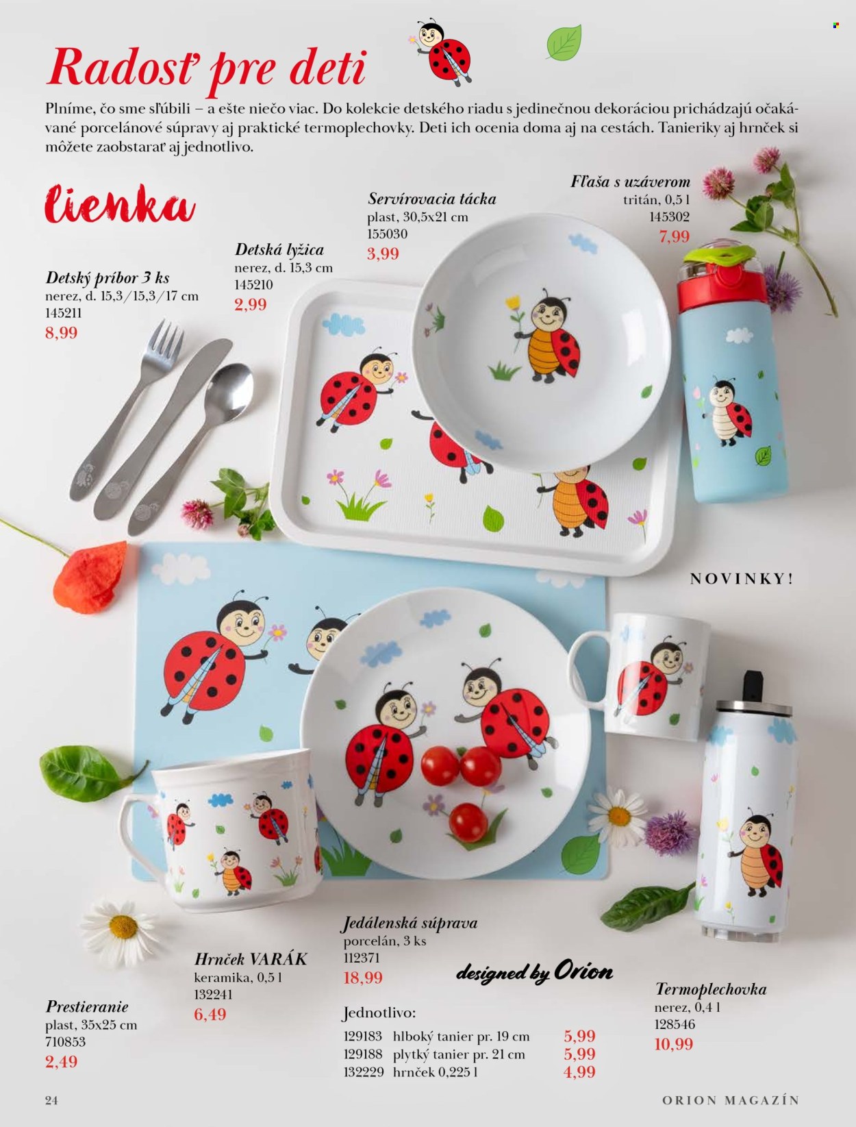 Leták Orion. Strana 24