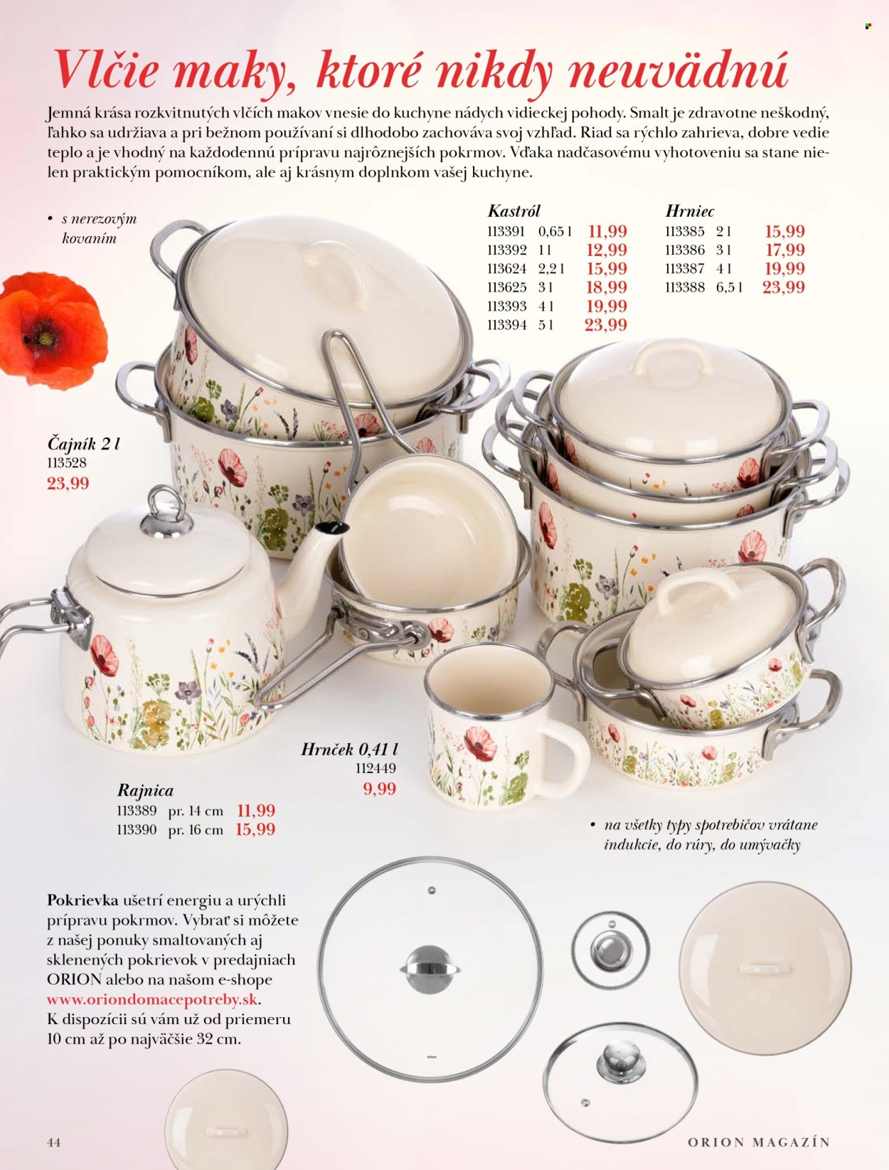 Leták Orion. Strana 44