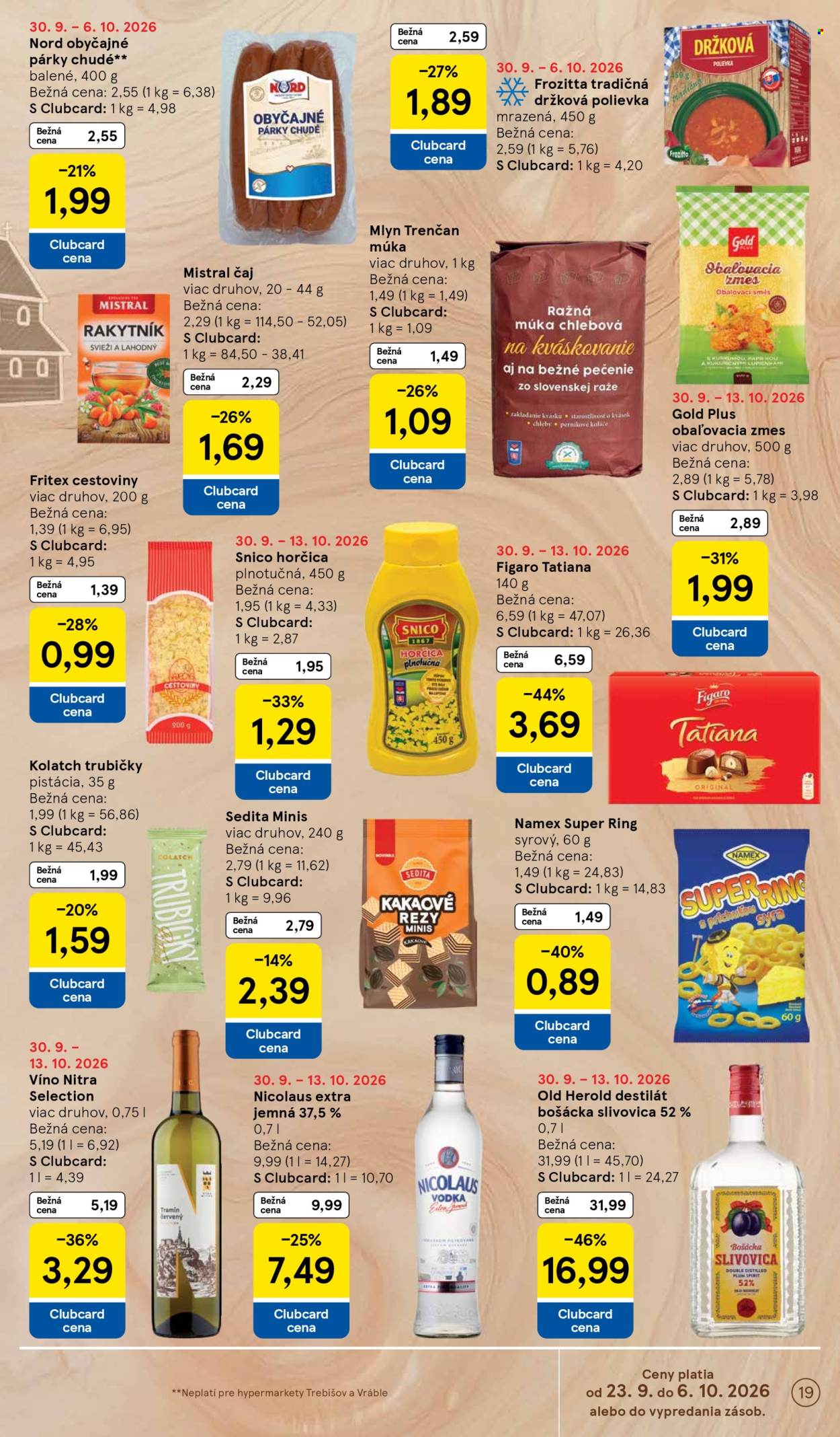 Leták TESCO - 30.9.2026 - 6.10.2026. Strana 19