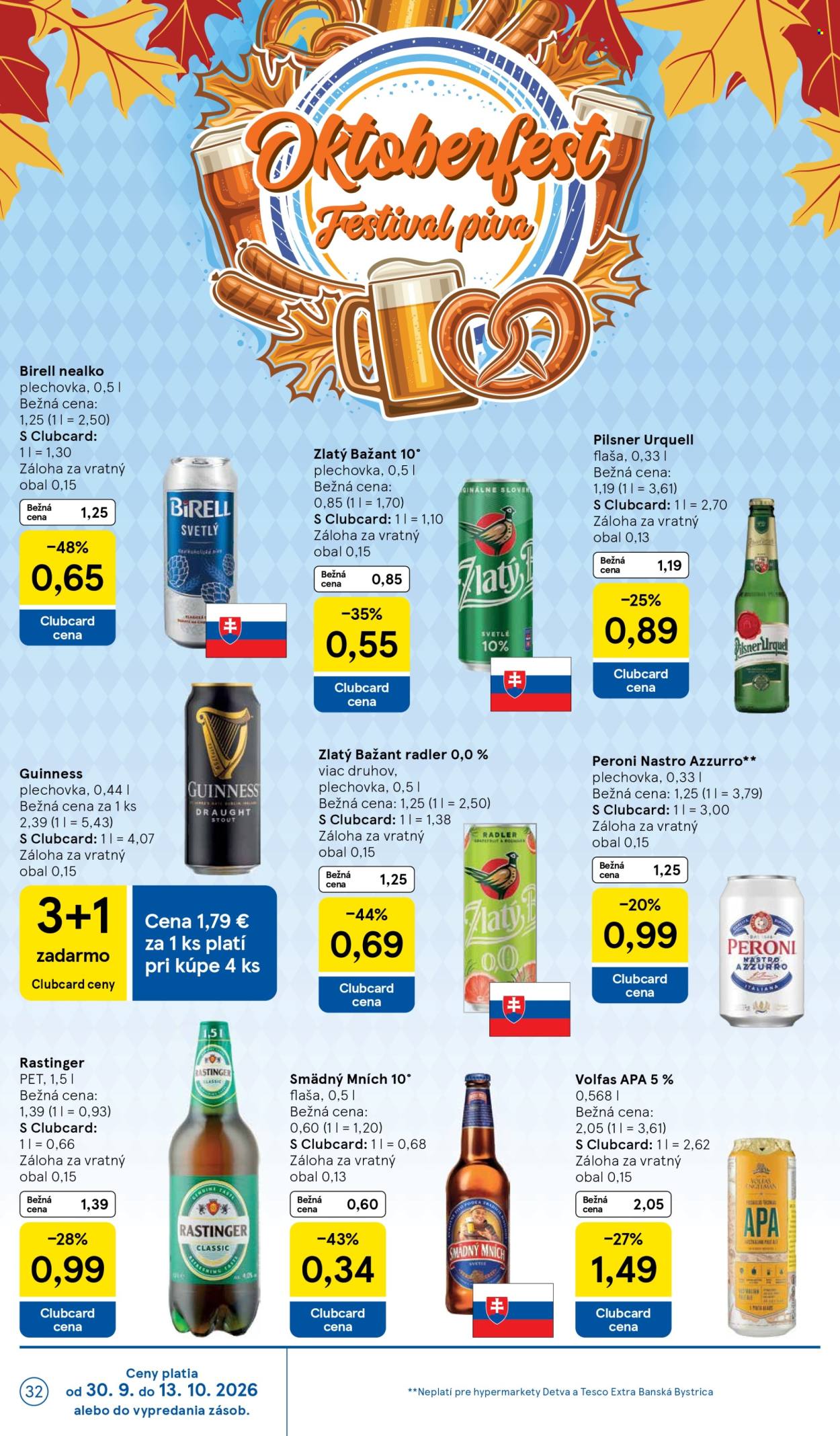Leták TESCO - 30.9.2026 - 6.10.2026. Strana 32