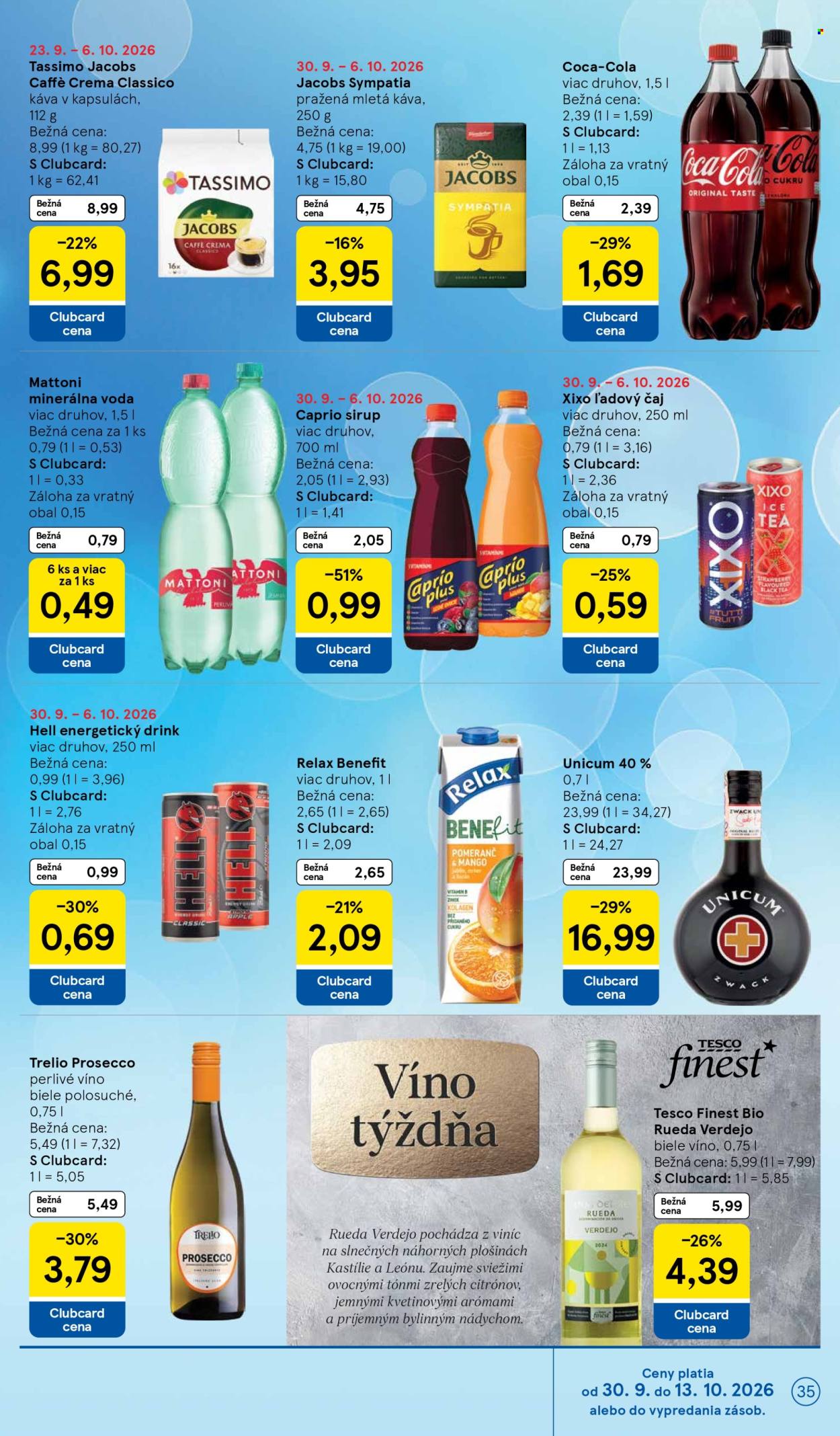 Leták TESCO - 30.9.2026 - 6.10.2026. Strana 35
