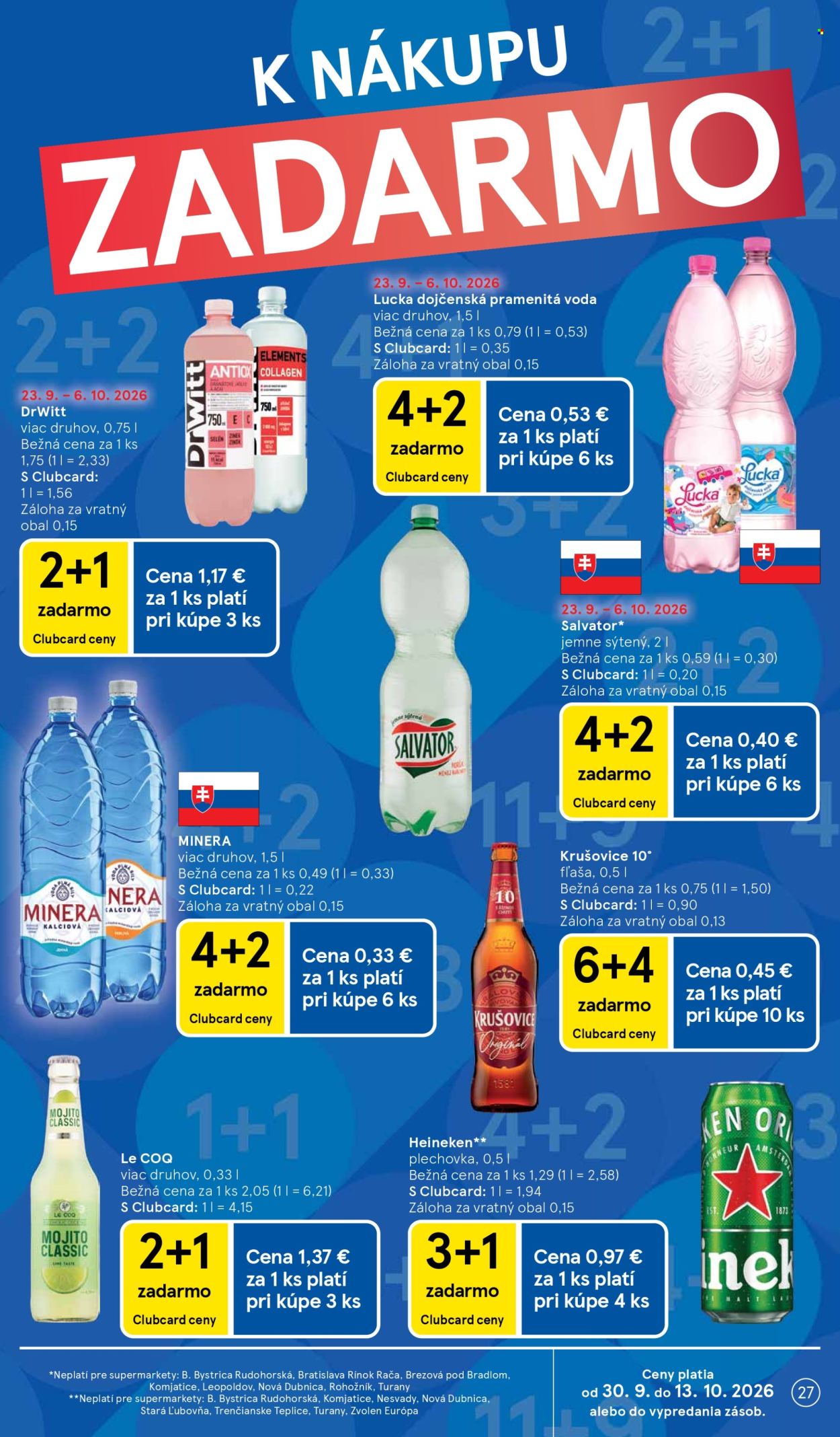 Leták TESCO supermarket - 30.9.2026 - 6.10.2026. Strana 27