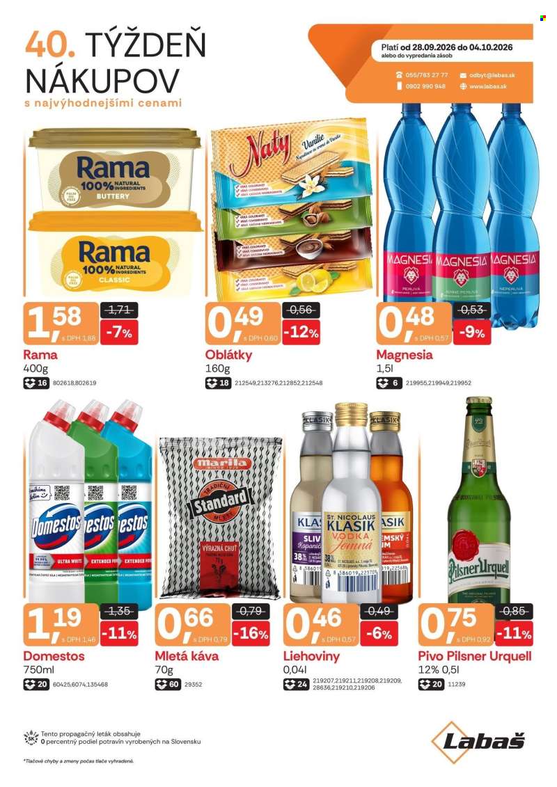 Leták Labaš - 28.9.2026 - 4.10.2026.