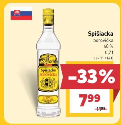 SPIŠIACKA BOROVIČKA