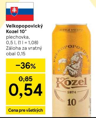 Velkopopovický Kozel 10°
