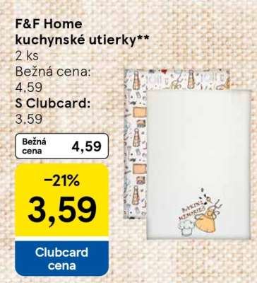 F&F Home kuchynské utierky****