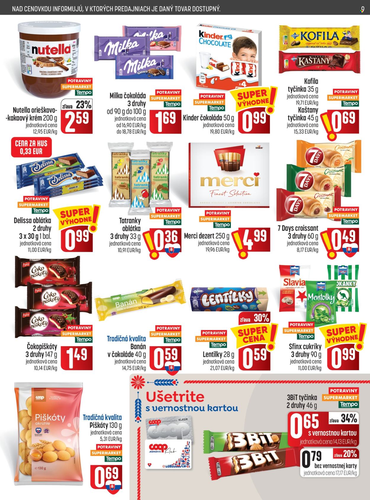 Leták COOP Jednota - 1.10.2026 - 7.10.2026. Strana 9