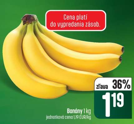 Banány 1 kg