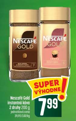 Nescafé Gold instantná káva