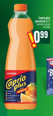 Caprio plus pomaranč 0,7 l
