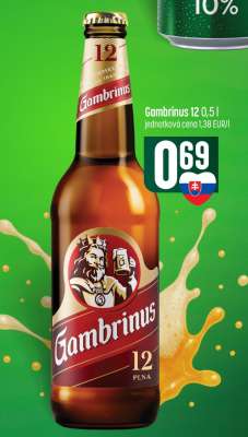 Gambrinus 12 0,5 l
