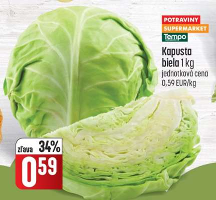 Kapusta biela 1 kg