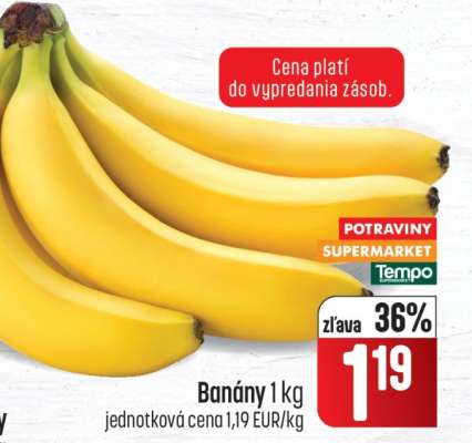 Banány 1 kg