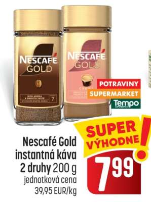 Nescafé Gold instantná káva