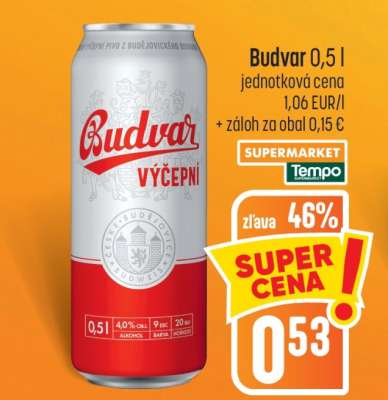 Budvar 0,5 l