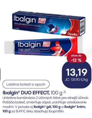 Ibalgin® DUO EFFECT, 100 g