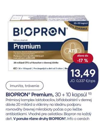 BIOPRON® Premium, 30 + 10 kapsúl