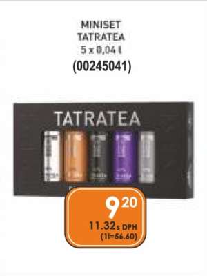 MINISET TATRATEA 5 x 0,04 l