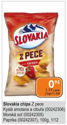 Slovakia chips z pece