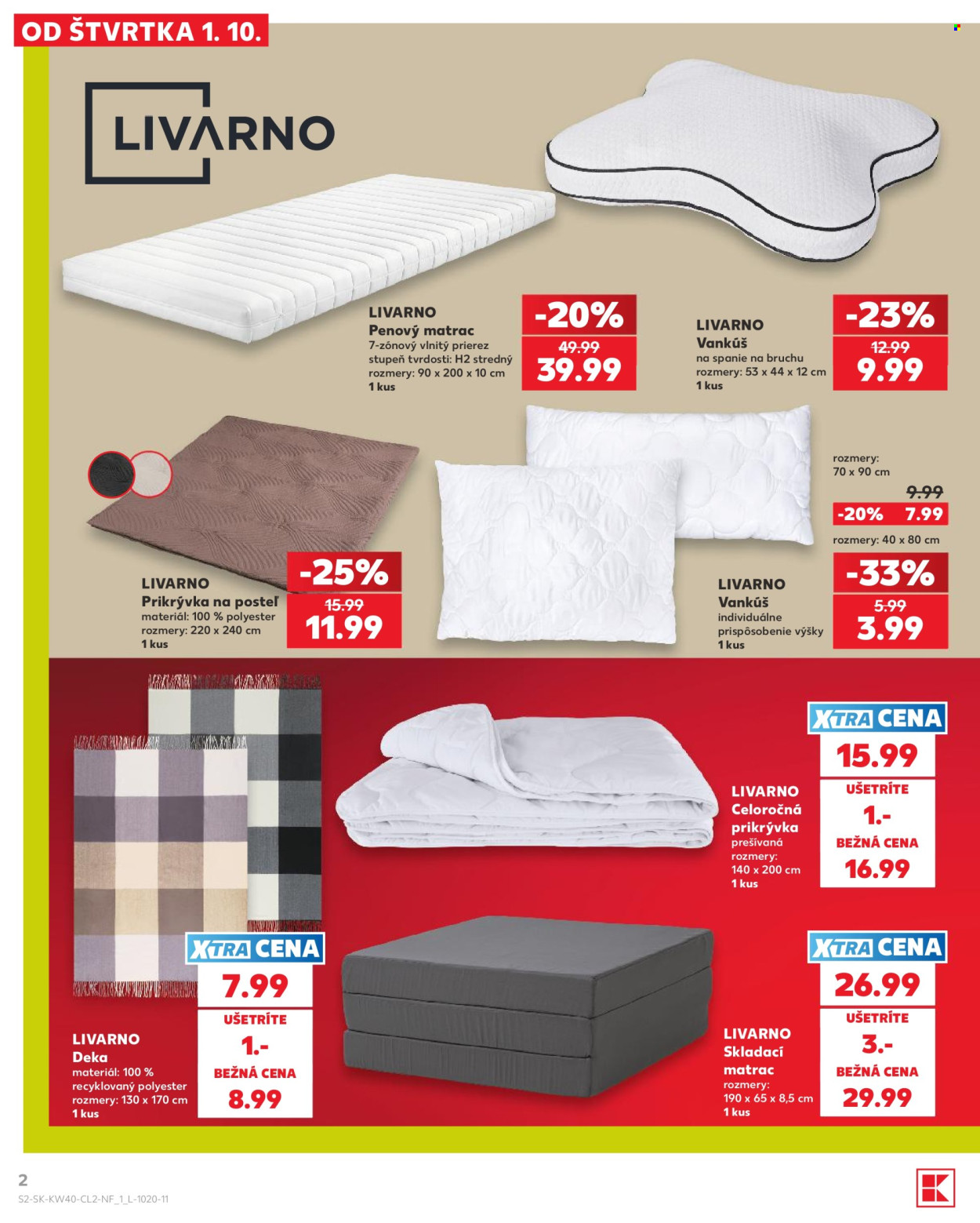 Leták Kaufland - 1.10.2026 - 7.10.2026. Strana 2