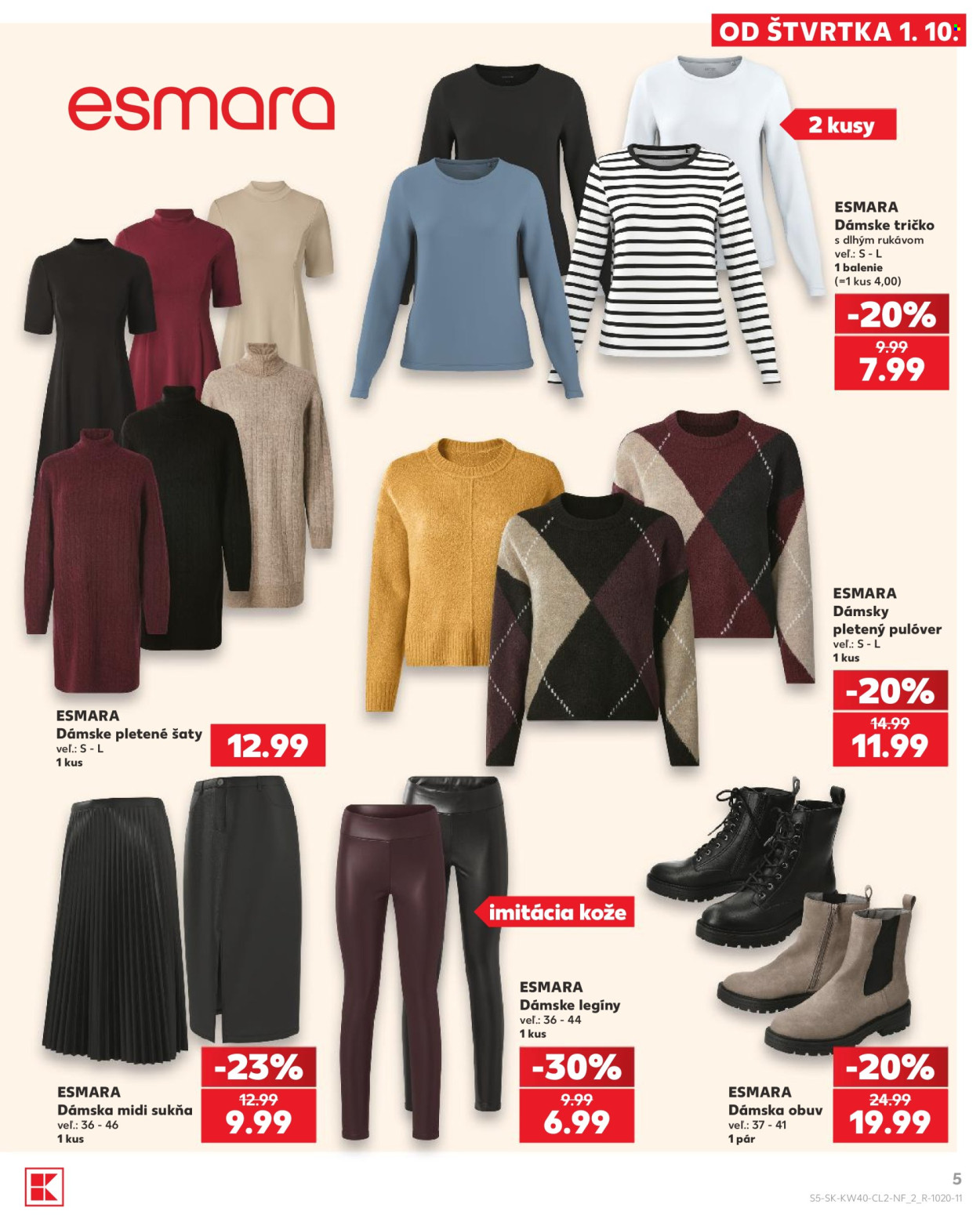 Leták Kaufland - 1.10.2026 - 7.10.2026. Strana 5