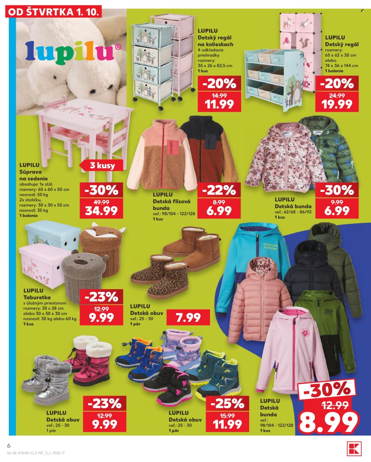 Leták Kaufland - 1.10.2026 - 7.10.2026. Strana 6