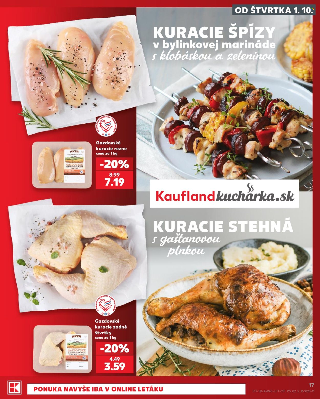 Leták Kaufland - 1.10.2026 - 7.10.2026. Strana 17