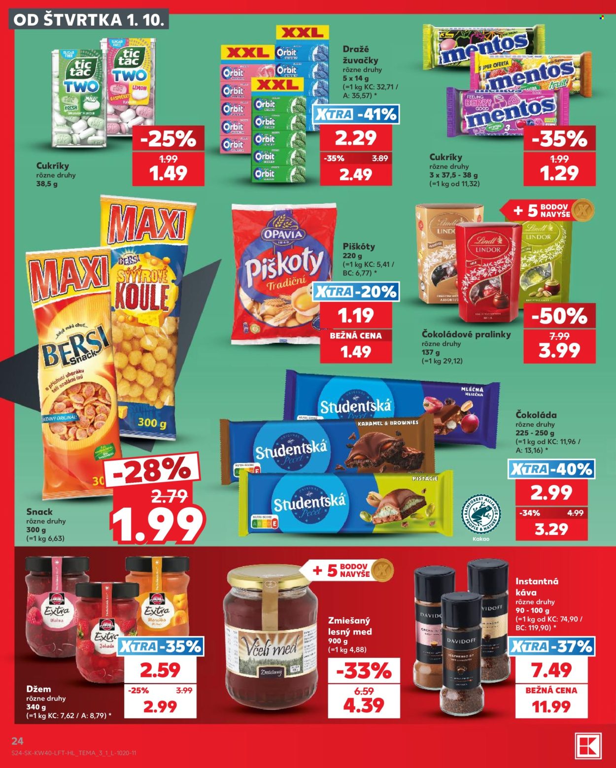 Leták Kaufland - 1.10.2026 - 7.10.2026. Strana 24