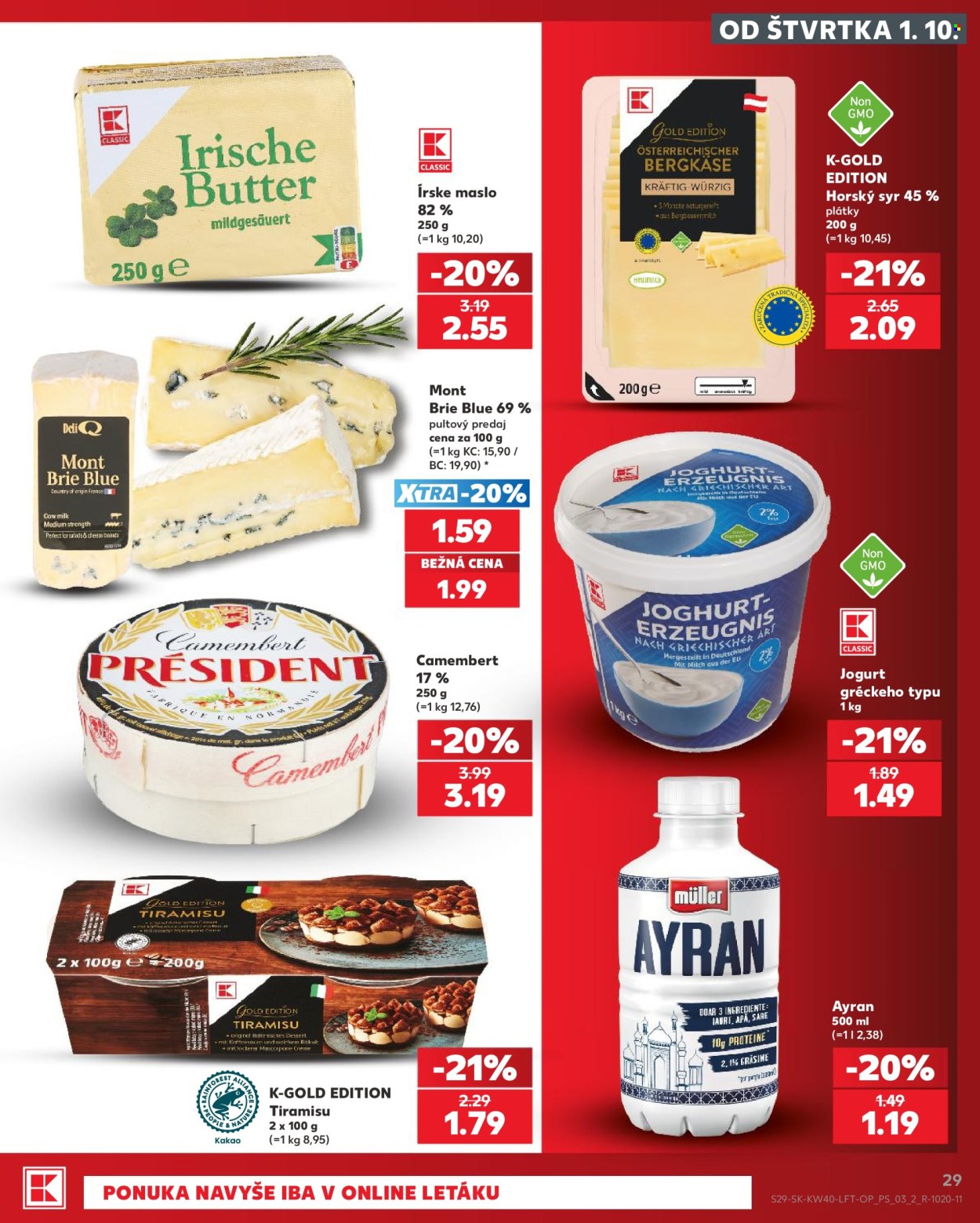 Leták Kaufland - 1.10.2026 - 7.10.2026. Strana 29