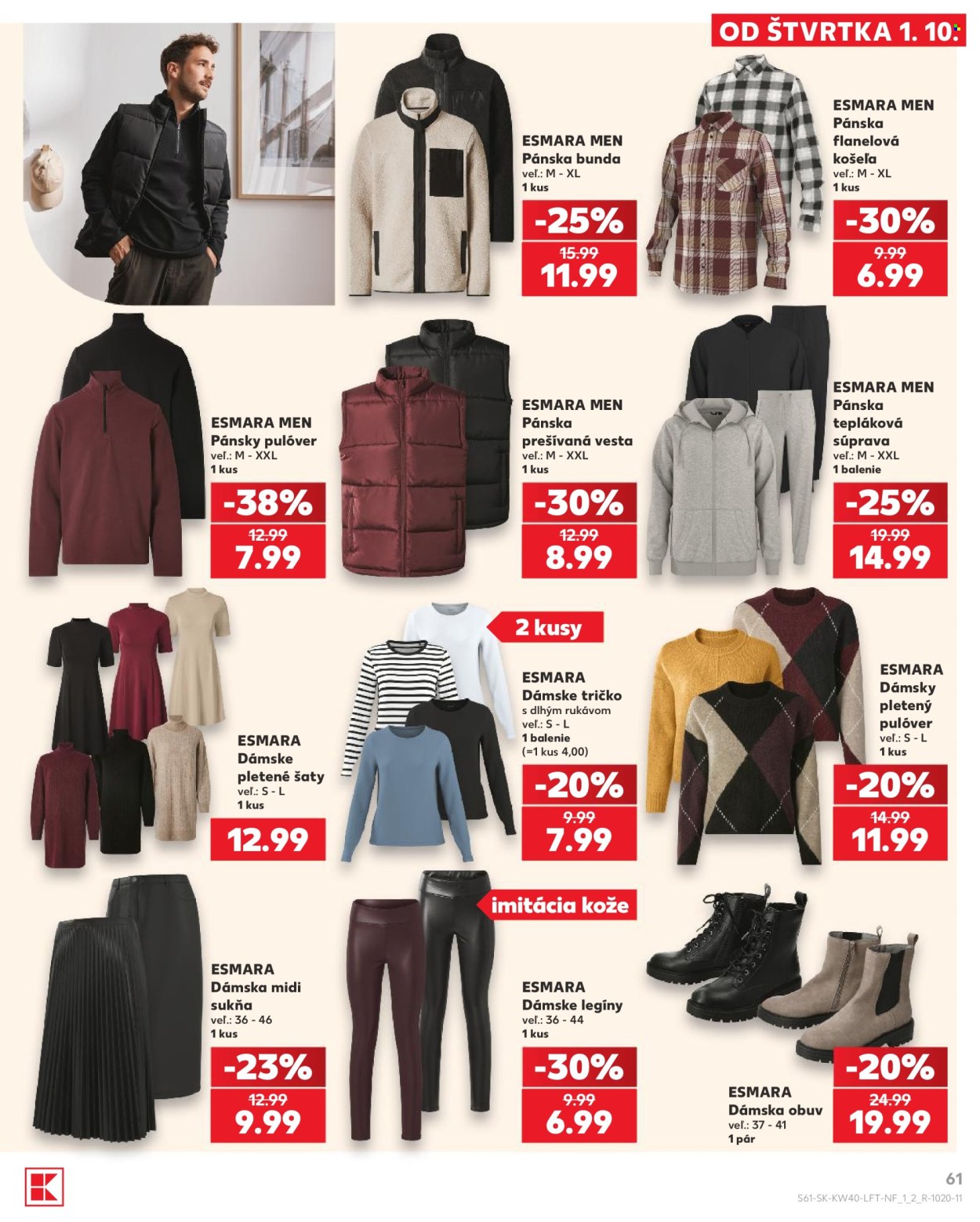 Leták Kaufland - 1.10.2026 - 7.10.2026. Strana 61